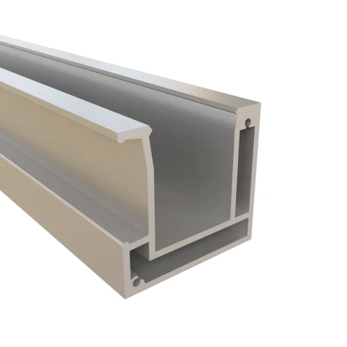 Aluminiowy profil mocujący do płotów