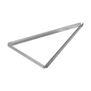 Trójkąt aluminiowy 30 stopni pionowy ze śrubami 4mm