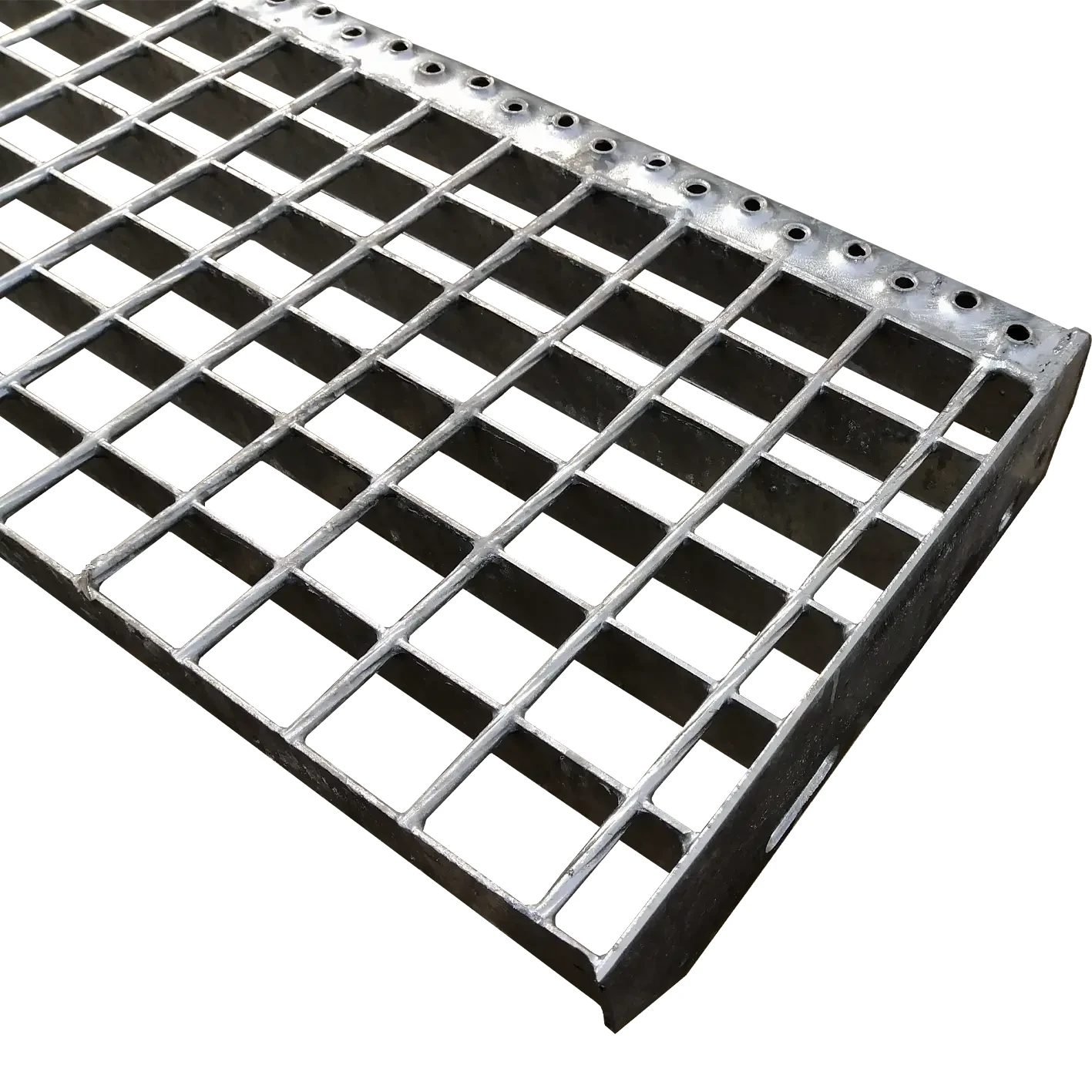 Stopień metalowy ocynkowany L600xB240 oczko 34x38 płaskownik 25x2