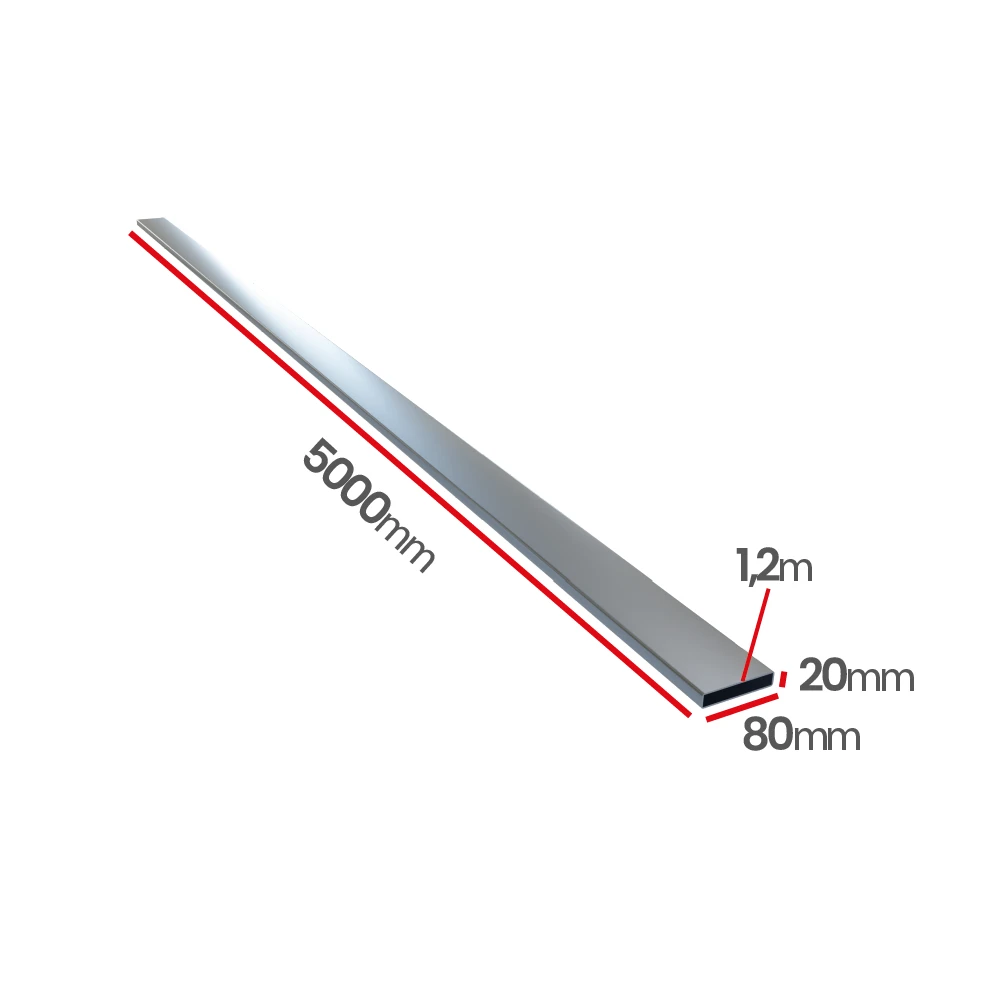 Profil ocynk 80x20x1,2X5000 nienapylony