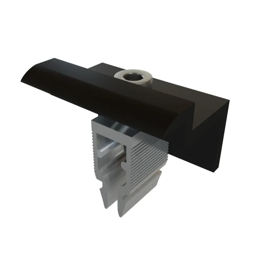 Klema "KLIK" końcowa czarna - hurtownia Ulamex