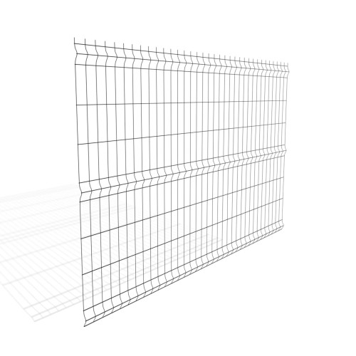 Panel ogrodzeniowy czarny fi 4 mm 1730x2500 mm