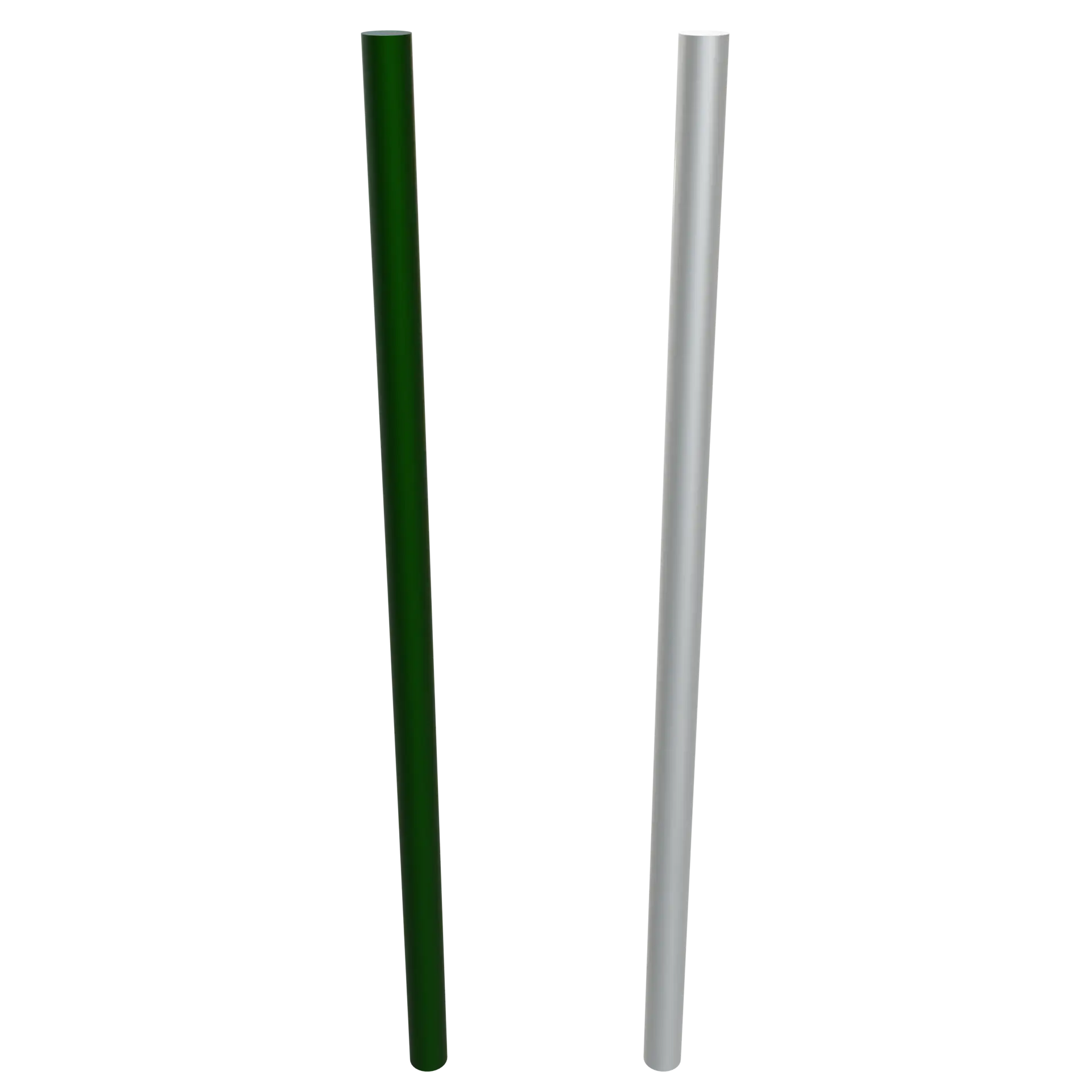 Słupki do siatki ogrodzeniowej