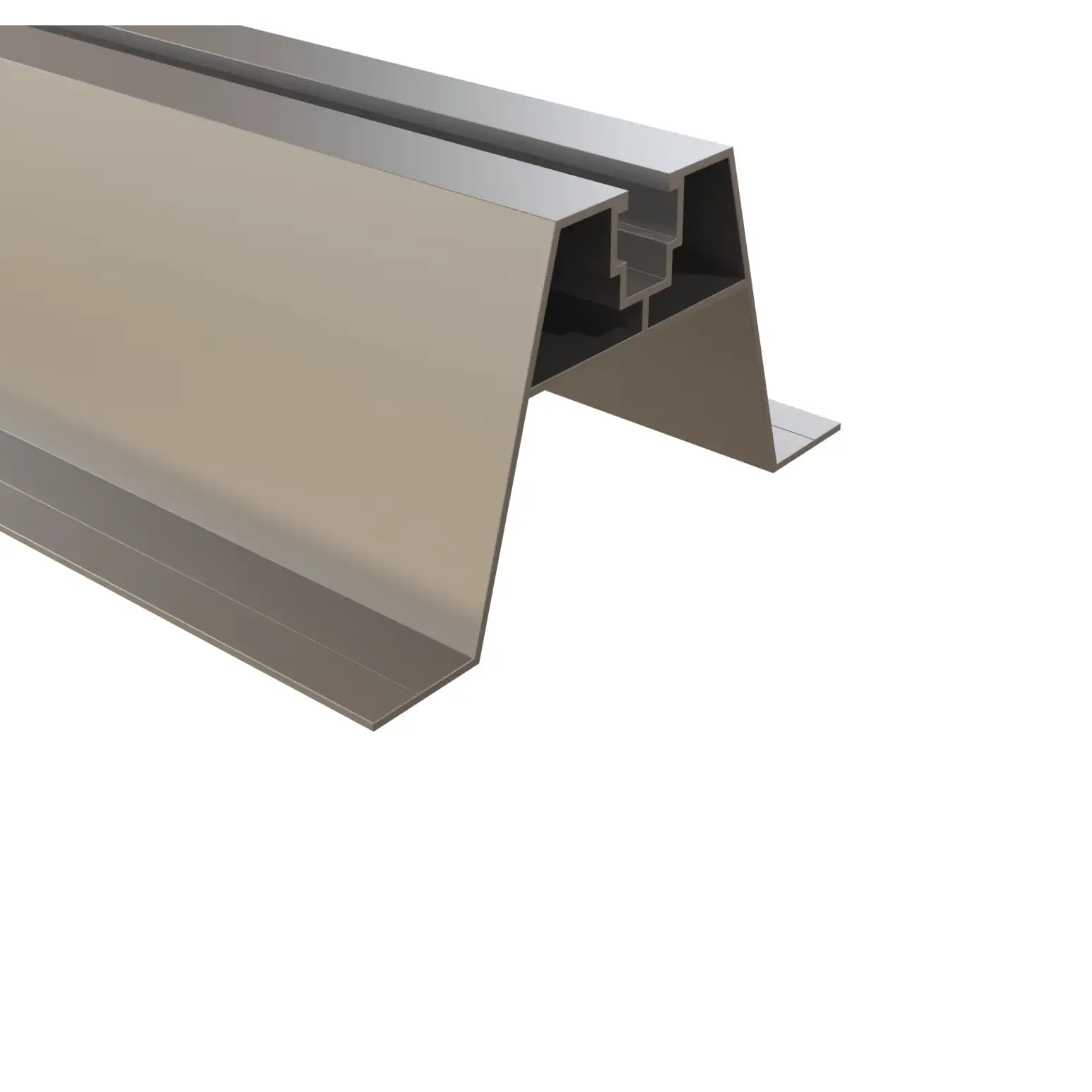 Profil aluminiowy trapezowy 60mm