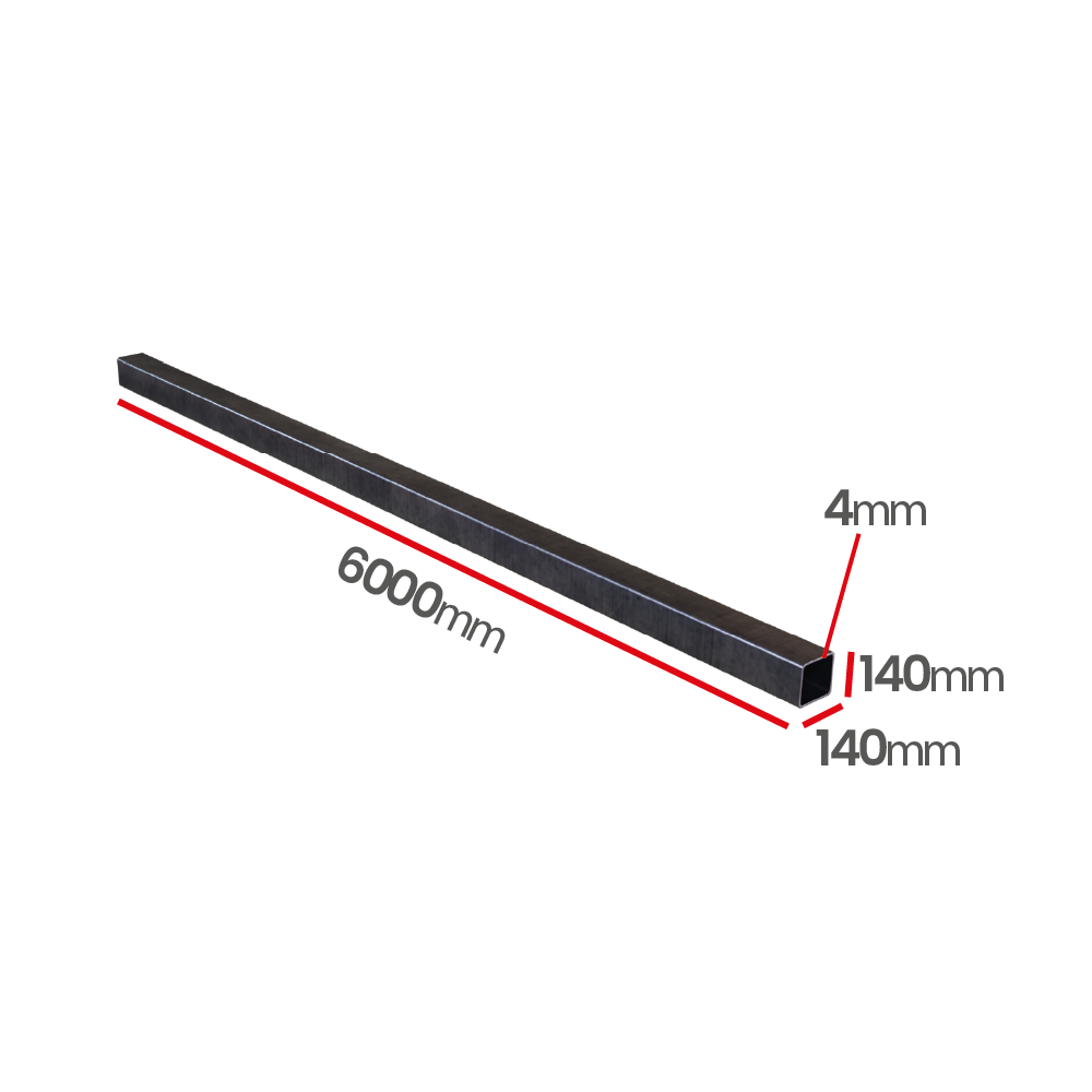 Profil stalowy zamknięty 140x140x4