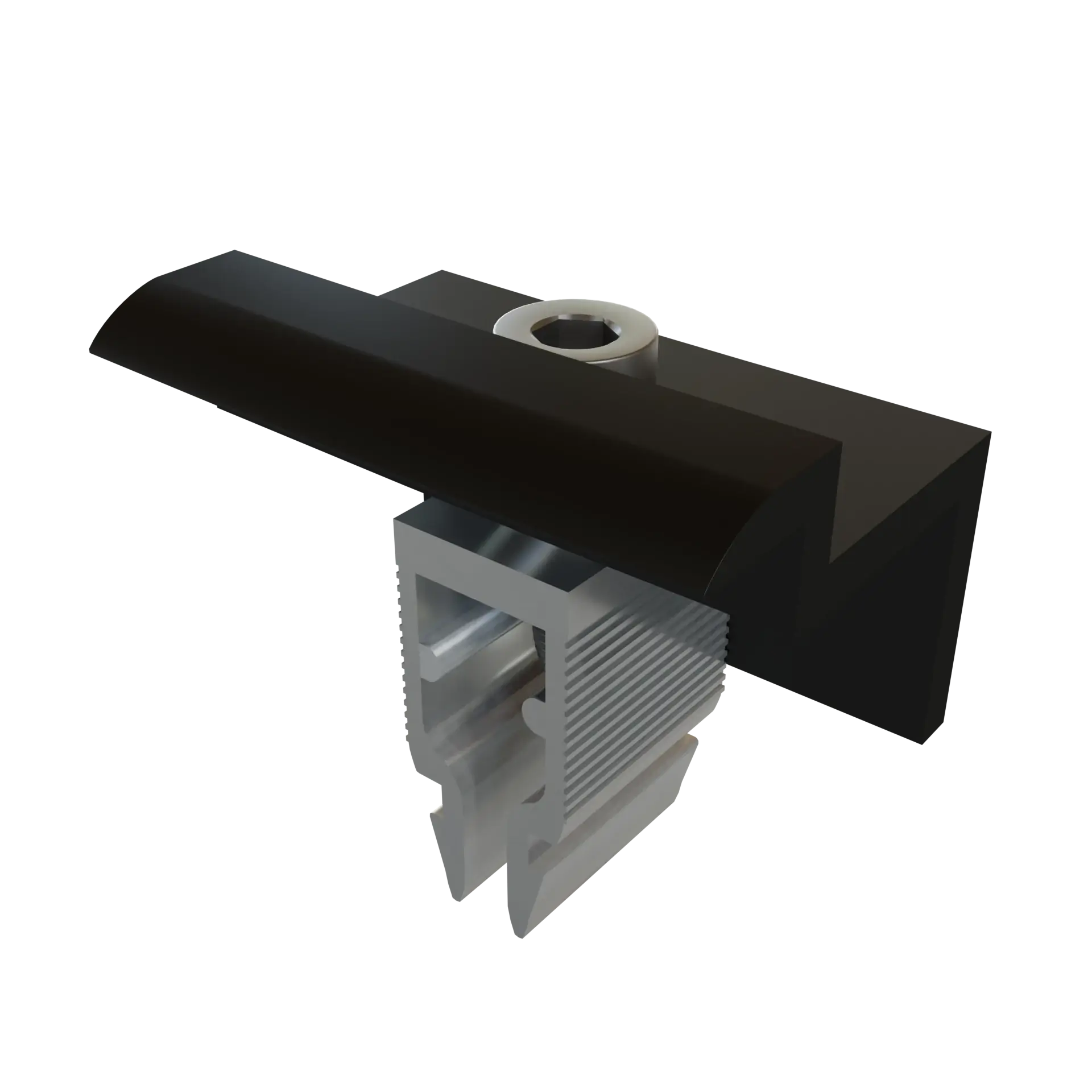 Klema "KLIK" końcowa czarna