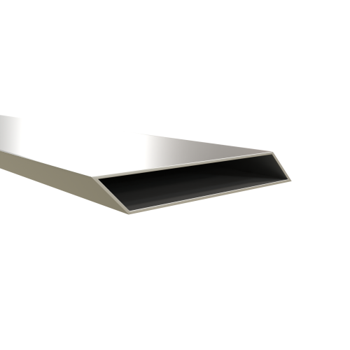 Profil aluminiowy 104x20x1,4 mm romb 6060