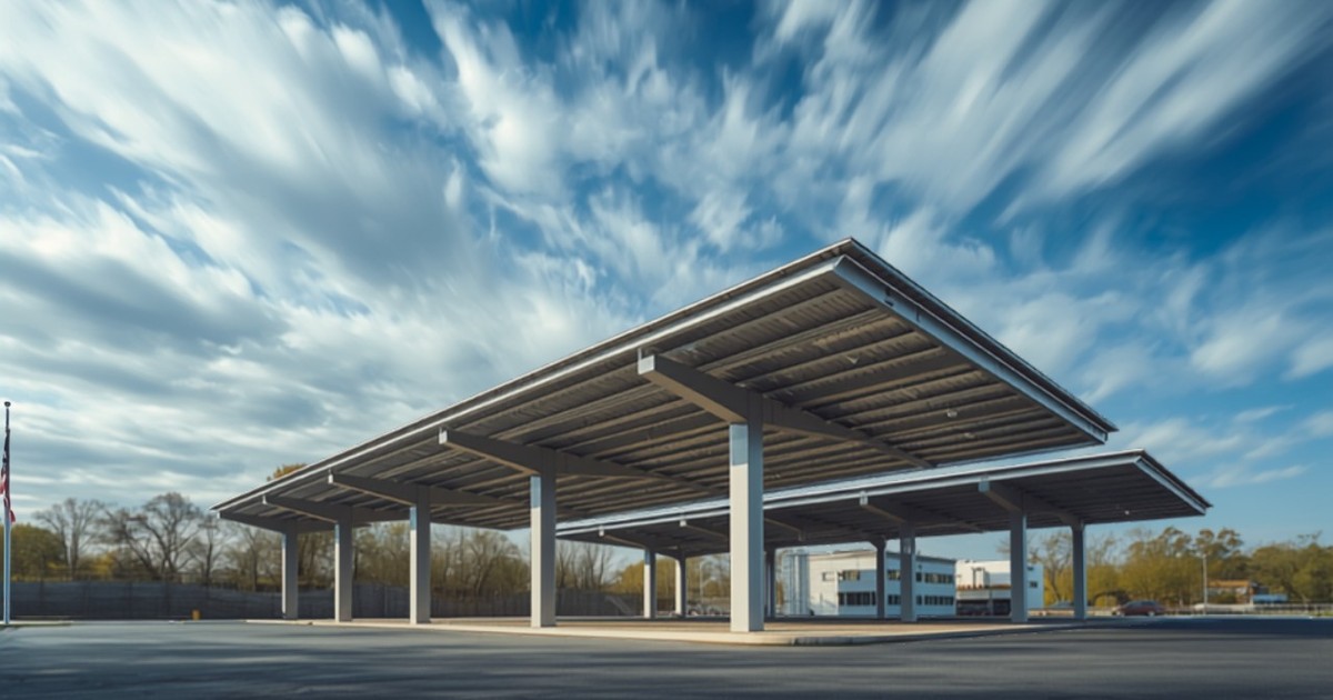 Strefa wiatrowa carportu - jak dobrać konstrukcję